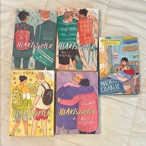 Heartstopper Graphic Novel Set by Alice Oseman